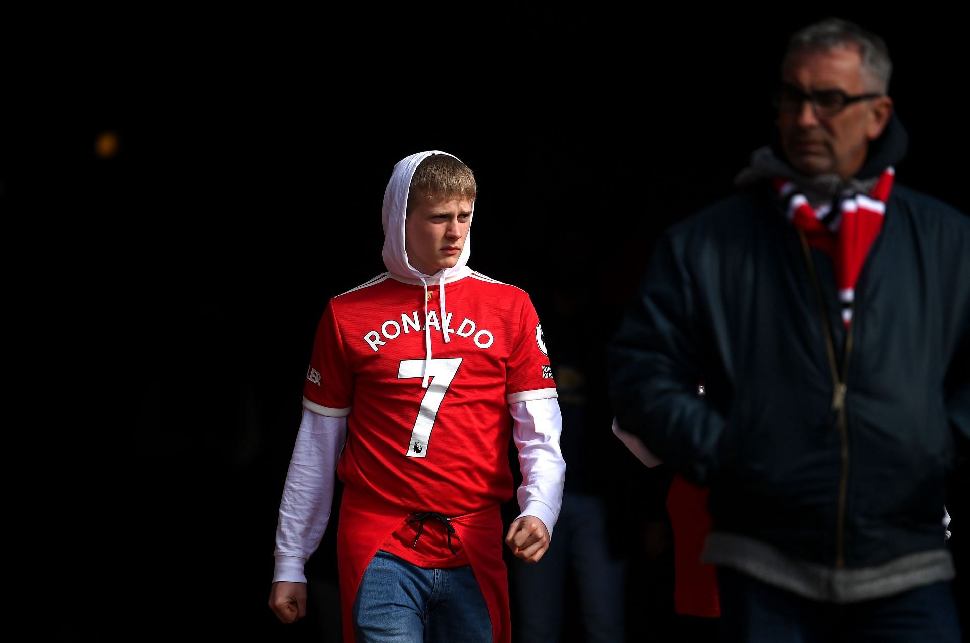 Manchester United fans didn't get to see Cristiano Ronaldo